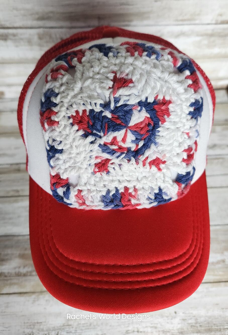 4th of July Red Trucker Hat